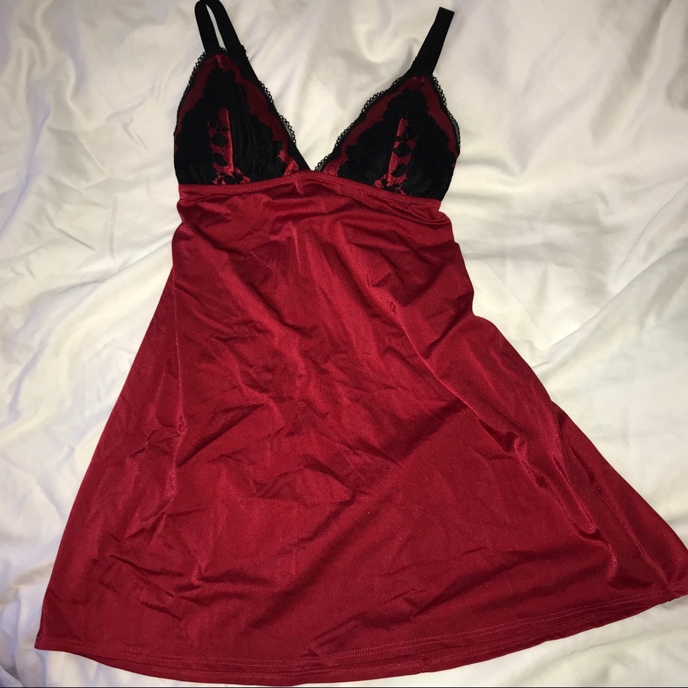 Lasenza fire red lingerie